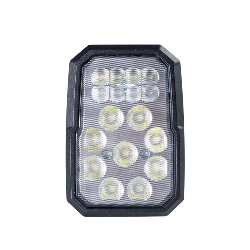 002 Heavy-Duty 9+8 LED Multi-Function Combination Headlight  for Industrial Vehicles