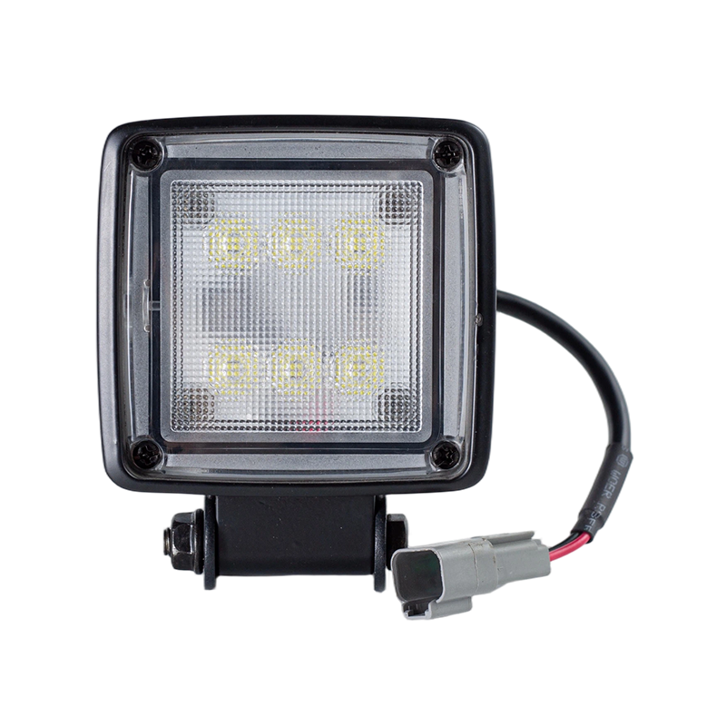 IP67 001 Heavy-Duty 6-LED arbetsljus för industrifordon