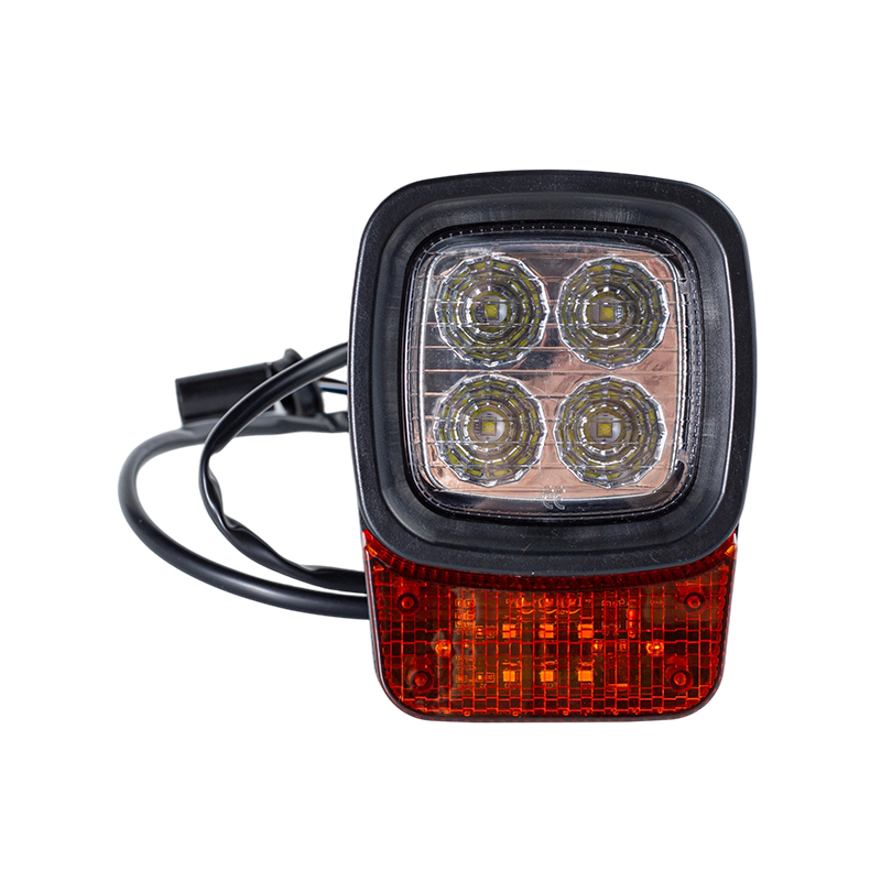 001 Multifunktionskombinationsljus / 4-LED arbetsljus med blinkers och positionsljus för gaffeltruck