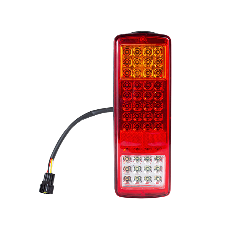 FLDJ-SSWD-002 IP55 6W DC12-24V 3-färgs integrerat LED-bakljus (blinkers + positionsljus + backljus)