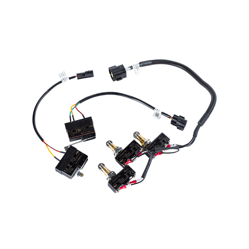 IP65 Dammtät oljebeständig bred temperaturbeständig gaffeltruck Hydraulisk flervägsventilkontroll mikrobrytare