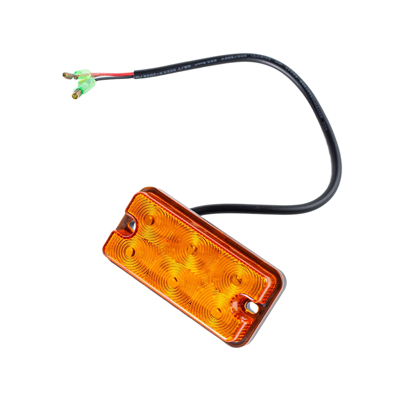 Kompakt IP66 LED Front Positions- och Breddindikatorlampa för olika tekniska fordon