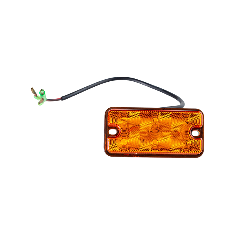 Kompakt IP66 LED Front Positions- och Breddindikatorlampa för olika tekniska fordon