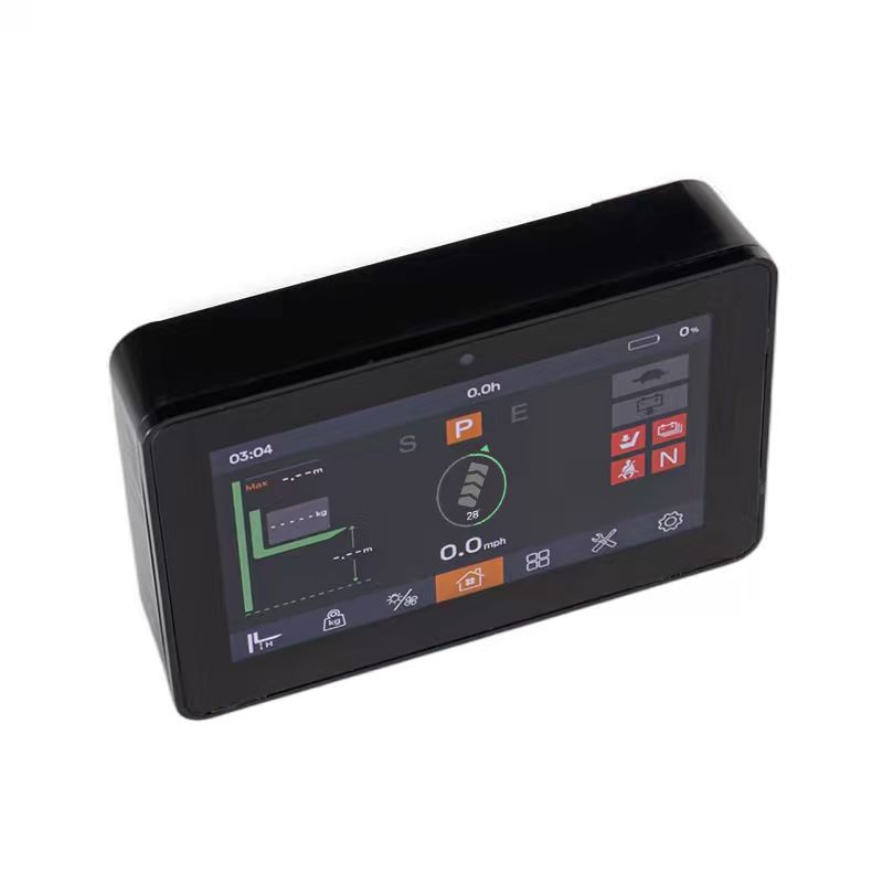 IP66 5-tums landskap CAN Bus Touch Dashboard / DC16V-DC120V bred spänning FLYB-1005-1