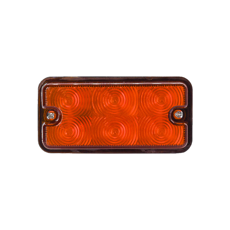 Kompakt IP66 LED Front Positions- och Breddindikatorlampa för olika tekniska fordon