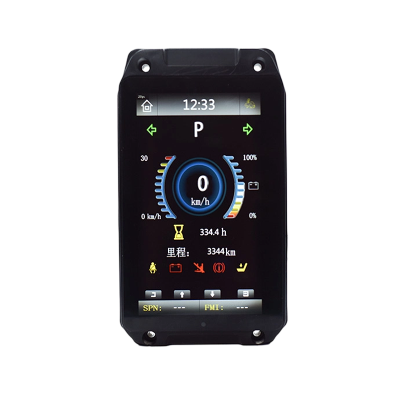FLYB-1001 IP65 7-tums CAN Bus Dashboard för konstruktions- och gaffeltruckar